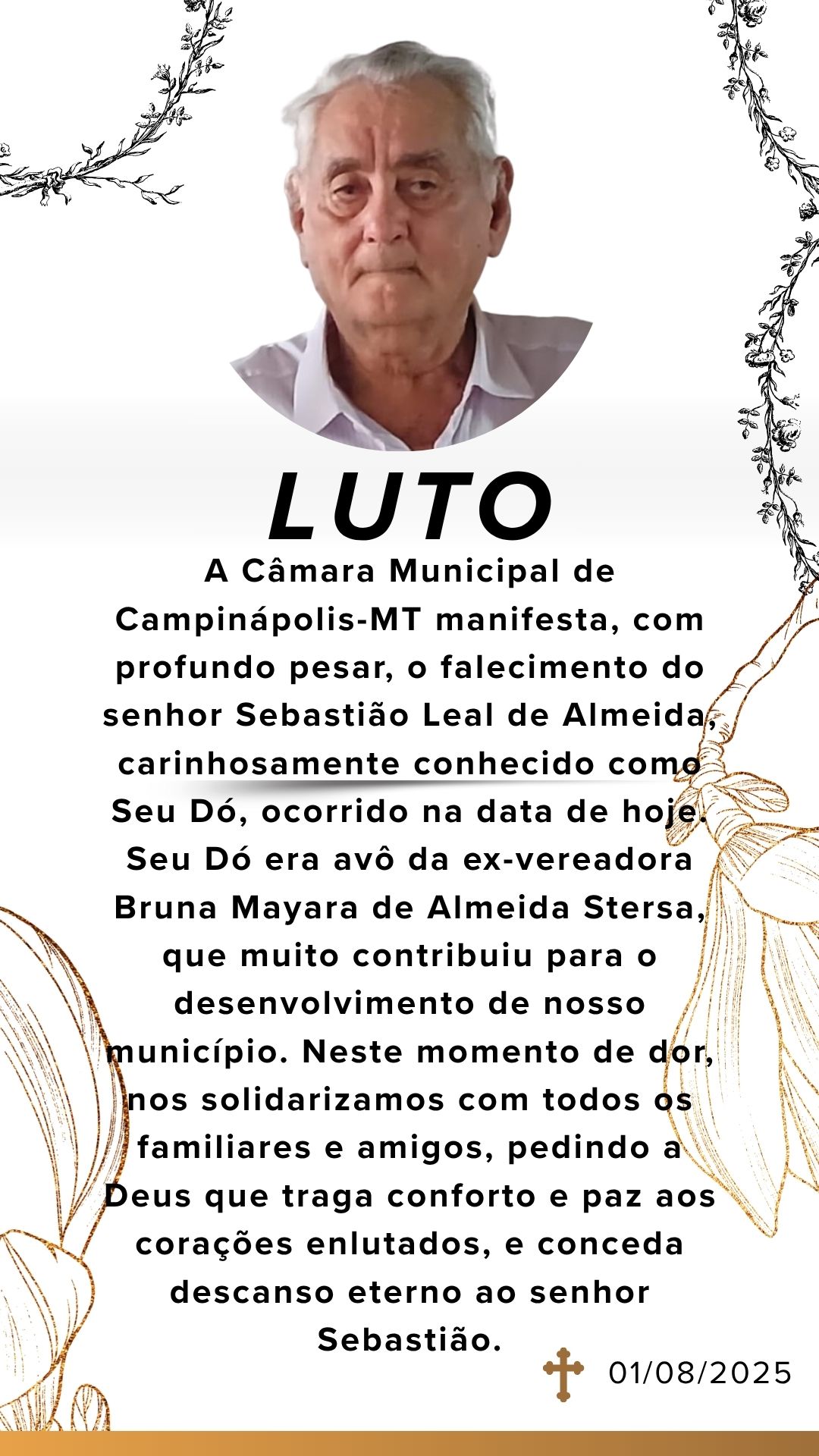 DECRETO DA PRESIDÊNCIA Nº 26 01 DE AGOSTO DE 2025.