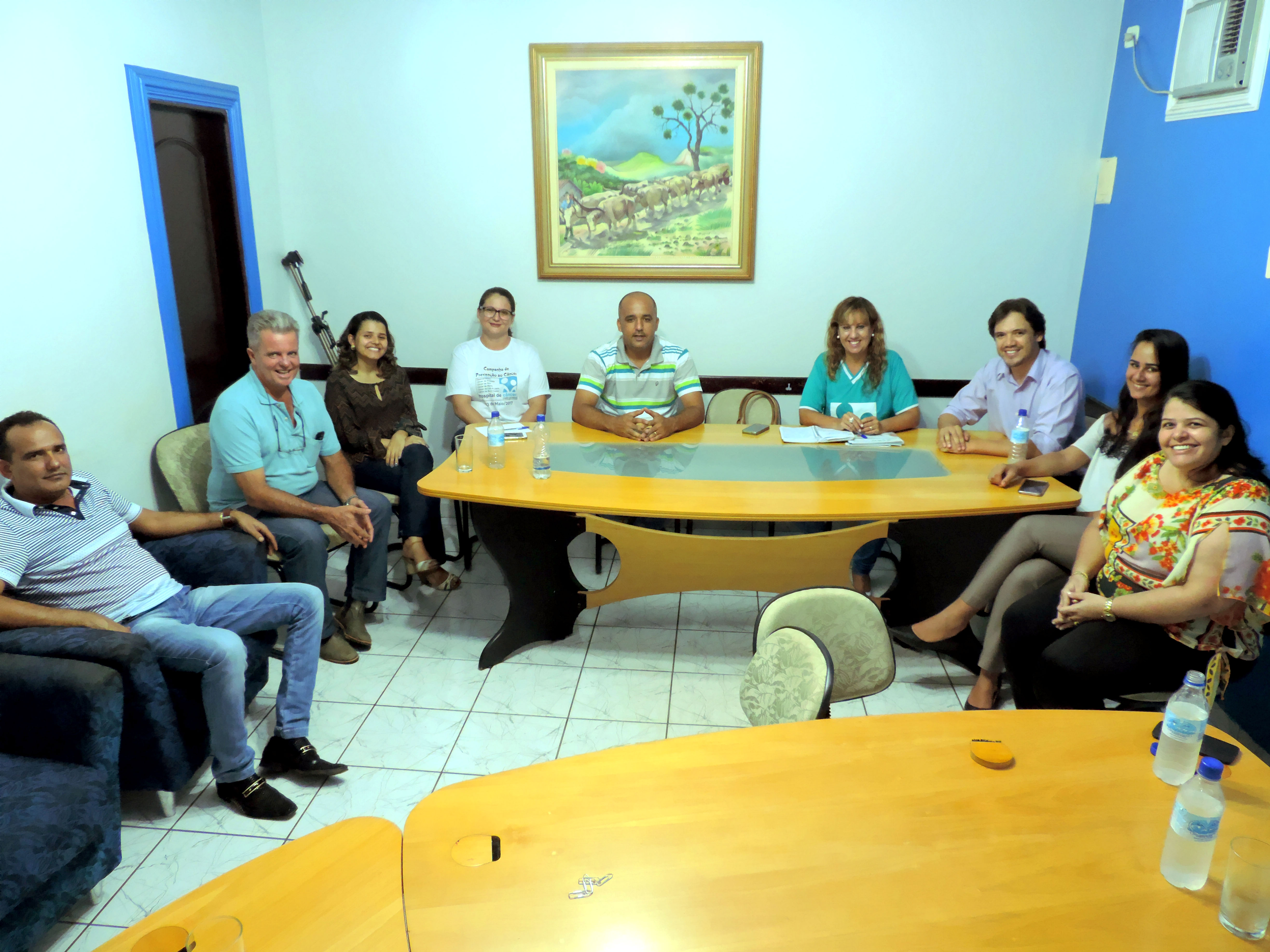 CAMPINÁPOLIS RECEBE A CARAVANA DO HOSPITAL DO CÂNCER DE CUIABÁ.      